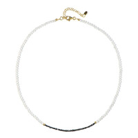 Collana in argento con Diamante Nero
