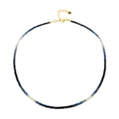 Collana in argento con Zaffiro Blu