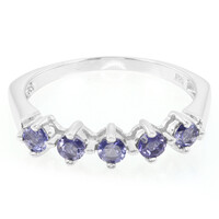 Anello in argento con Iolite Ceylon