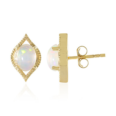 Orecchini in argento con Opale di Welo