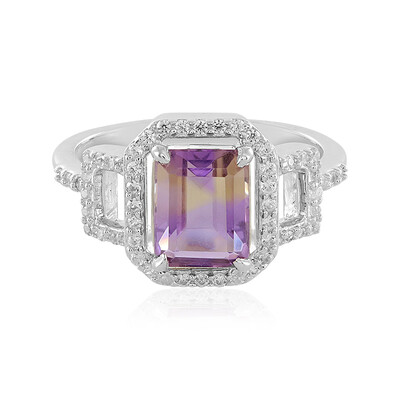 Anello in argento con Ametrina Anahi