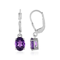 Orecchini in argento con Ametista