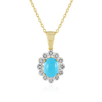 Collana in argento con Turchese Sleeping Beauty