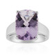 Anello in argento con Ametista Rose de France