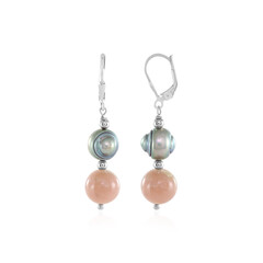 Orecchini in argento con Opale Rosa