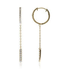 Orecchini in oro con Diamante SI2 (G) (CIRARI)