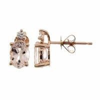 Orecchini in oro con Morganite AAA (CIRARI)