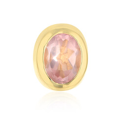 Ciondolo in argento con Quarzo Rosa