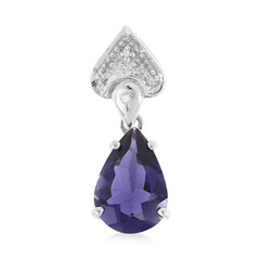 Ciondolo in argento con Iolite Orissa