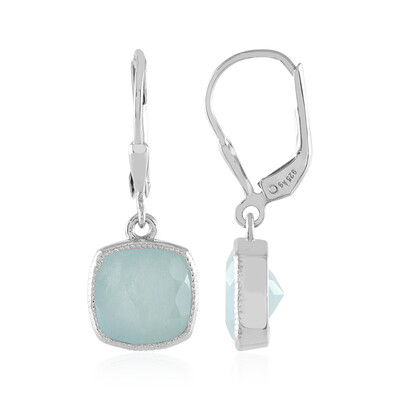 Orecchini in argento con Acquamarina