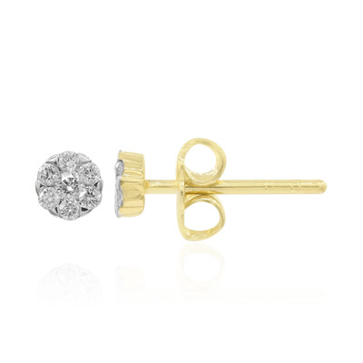 Orecchini in argento con Diamante I1 (G) (Annette)