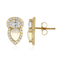 Orecchini in oro con Opale di Welo (Adela Gold)