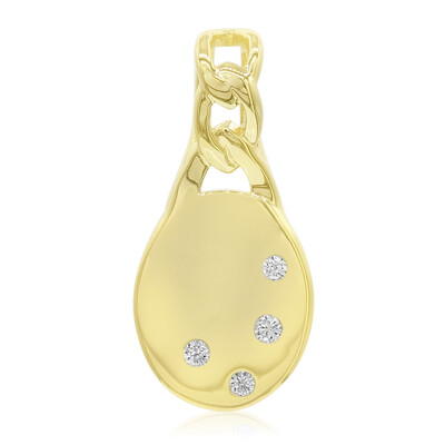 Ciondolo in argento con Diamante I1 (G) (Annette)