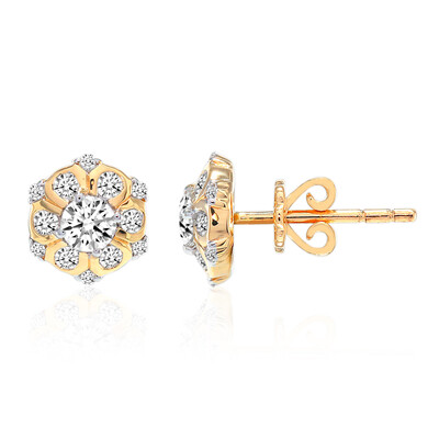 Orecchini in oro con Diamante SI1 (G) (Annette)