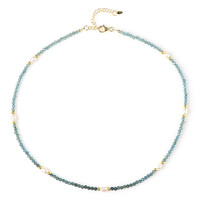 Collana in argento con Indicolite (Riya)