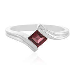 Anello in argento con Rodolite Lampone