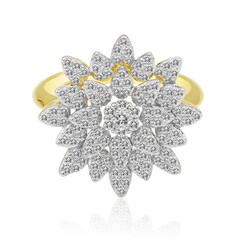 Anello in oro con Diamante IF (D)