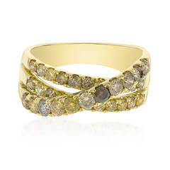 Anello in oro con Diamante Fancy SI2 (CIRARI)