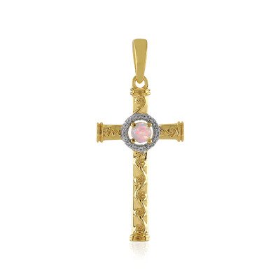 Ciondolo in argento con Opale di Welo