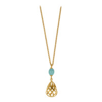 Collana in argento con Turchese