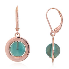 Orecchini in argento con Fluorite