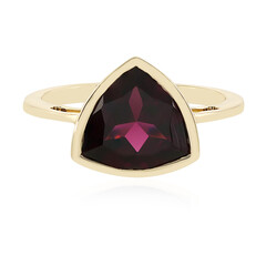 Anello in oro con Granato Porpora Reale (Odyssey by Hannah)