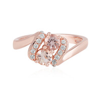 Anello in argento con Morganite