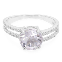 Anello in argento con Ametista Rose de France