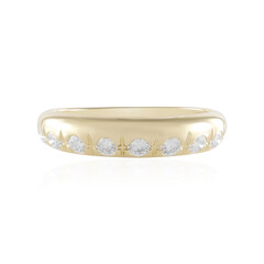 Anello in oro con Diamante IF (G) (de Melo)