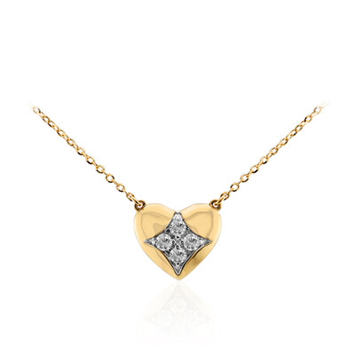 Collana in oro con Diamante SI1 (G) (Annette)