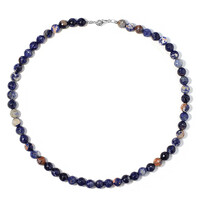 Collana in argento con Sodalite