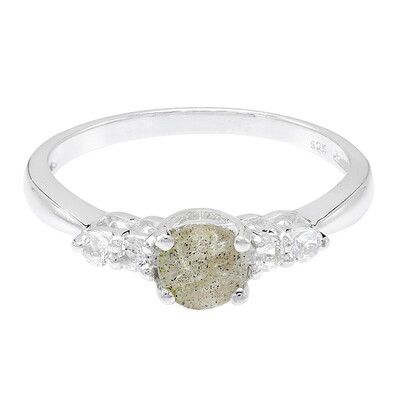 Anello in argento con Spectrolite