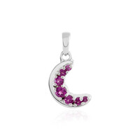Ciondolo in argento con Rodolite