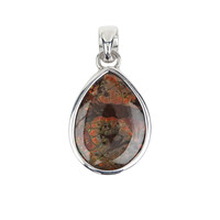 Ciondolo in argento con Ammolite