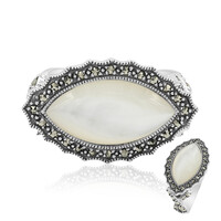 Anello in argento con Madreperla