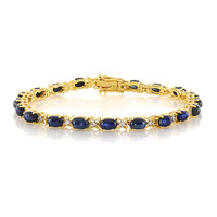 Bracciale in argento con Zaffiro Stellato Blu