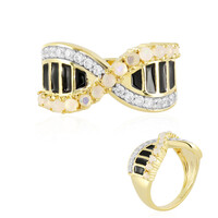 Anello in argento con Opale di Welo