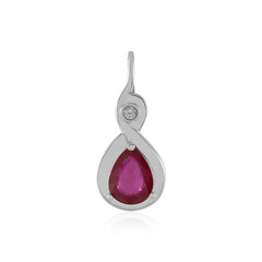 Ciondolo in argento con Rubino Bemainty