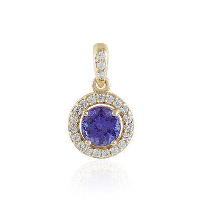 Ciondolo in oro con Tanzanite