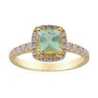 Anello in oro con Tormalina Paraíba (CIRARI)
