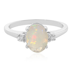 Anello in argento con Opale di Welo