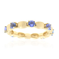 Anello in oro con Tanzanite AAA (de Melo)