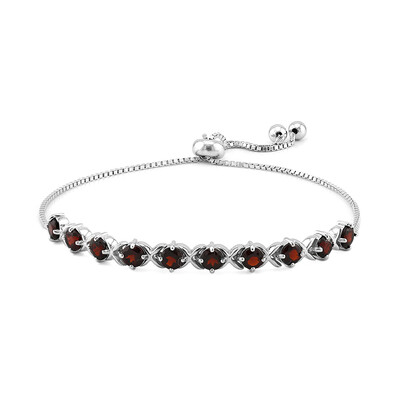 Bracciale in argento con Granato