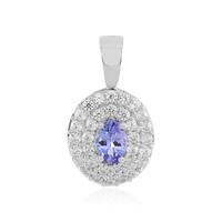 Ciondolo in argento con Tanzanite
