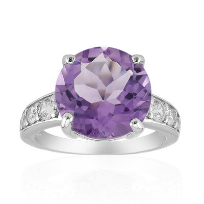 Anello in argento con Ametista