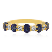 Anello in argento con Cianite