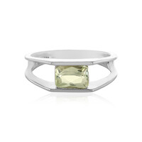 Anello in argento con Kunzite Canarino