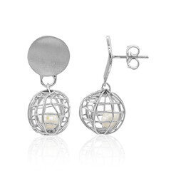Orecchini in argento con Perla di Acqua Dolce (TPC)