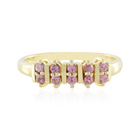 Anello in argento con Granato Malaya