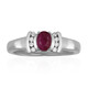 Anello in argento con Rubino Keniano